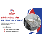 Giải pháp thi công đá ốp phòng tắm phường Tân Sơn Nhì tiện dụng cho nhà phố và biệt thự