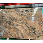 Mẫu đá nâu vàng vân cuộn