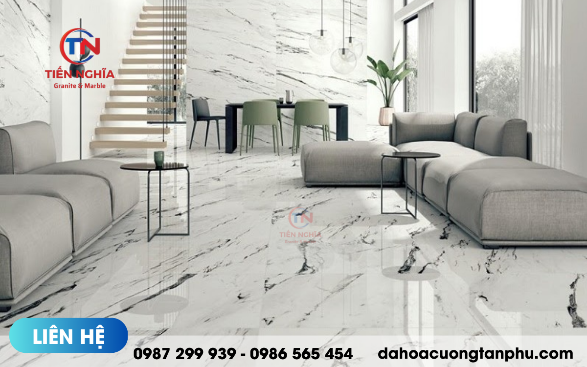 đá hoa cương lát sàn tại Tân Phú