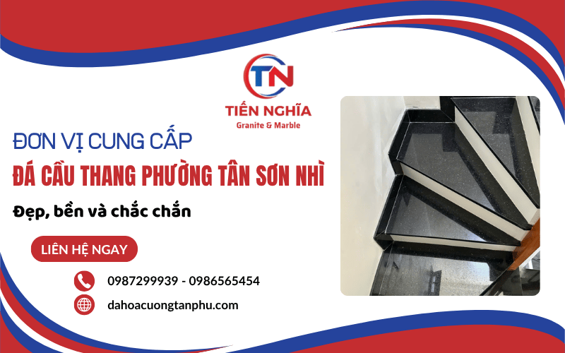 đá cầu thang phường Tân Sơn Nhì