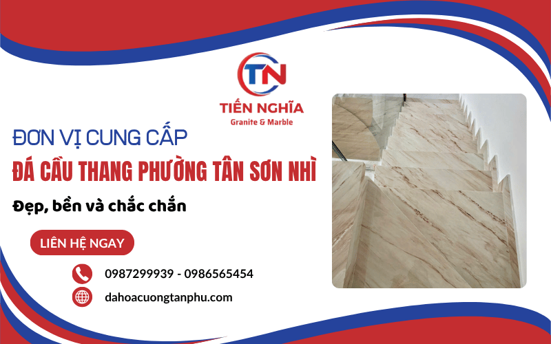 đá cầu thang phường Tân Sơn Nhì
