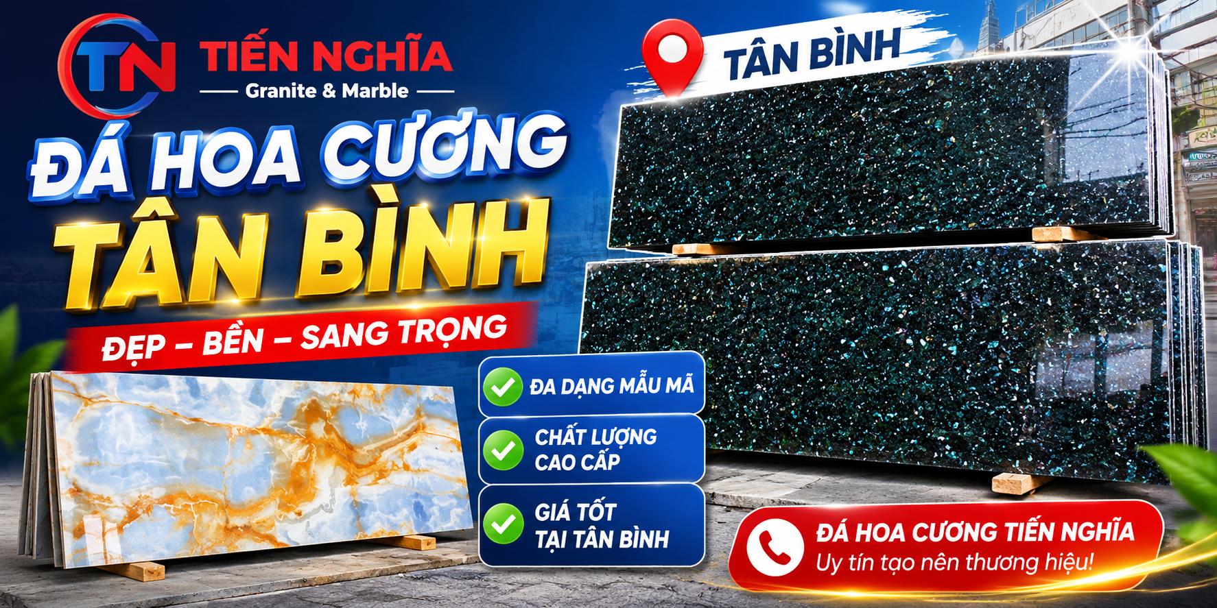 Đá Hoa Cương Tân Bình: Giải Pháp Kiến Tạo Đẳng Cấp Cho Không Gian Sống