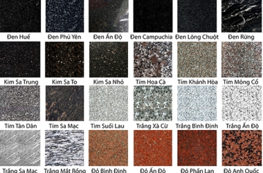 Đá hoa cương - Nét đẹp sang trọng và đẳng cấp cho không gian sống
